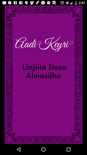 Aadi Keyri Linjiila Iisaa Screenshot 1