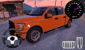 Off Road SUV Ford F150 Parking Area Screenshot 1