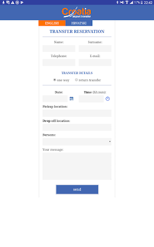 Croatia Airport Transfer Screenshot 0