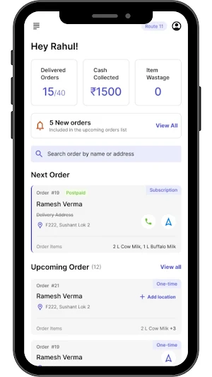 Dairy Saathi Driver Screenshot 1