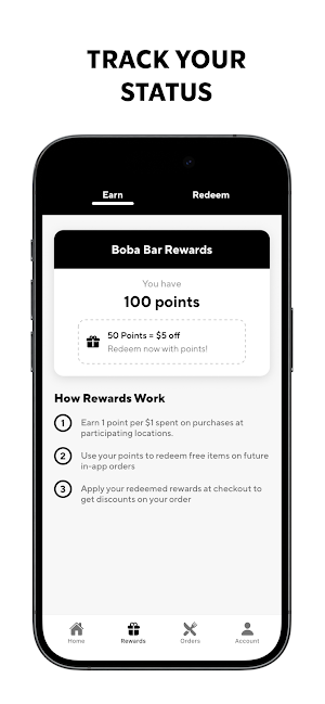 Boba Bar Rewards Screenshot 1