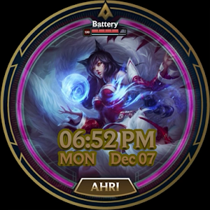 LOL  - Ahri Splash Art Screenshot 2