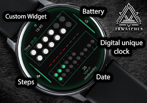 Digital Dot Watch Face Screenshot 2