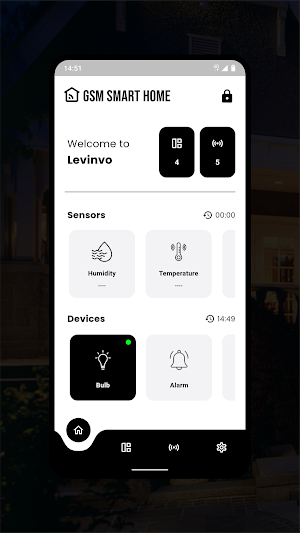 GSM Smart Home Screenshot 0