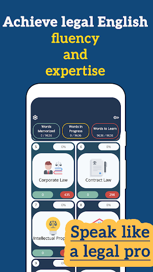 Legal English: Learn Words Screenshot 1