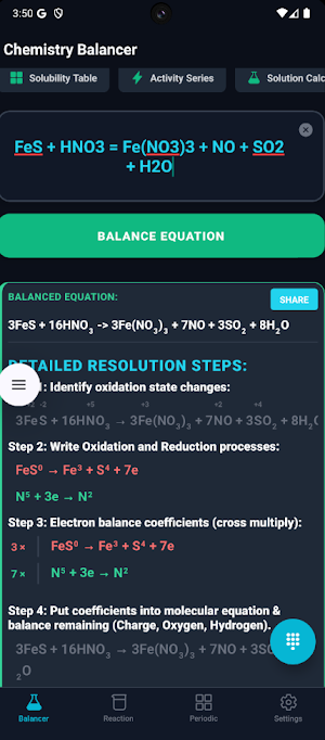 ChemCalc Pro: Chemistry Solver Screenshot 3