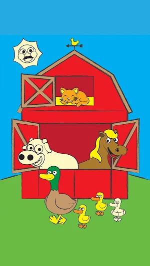 Coloring Farm Animal Coloring Book For Kids Free Screenshot 0