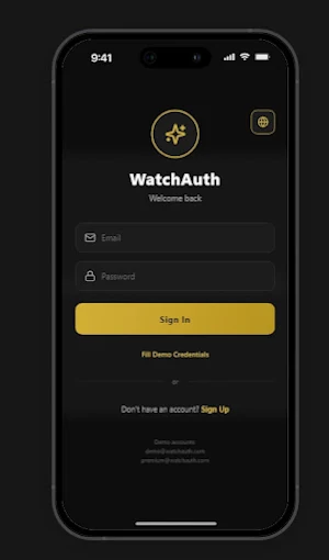 WatchAuth Screenshot 0