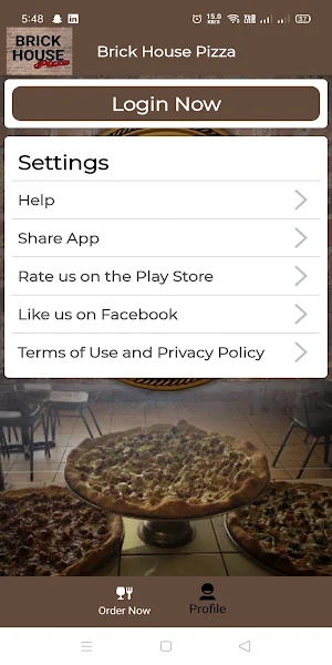 Brick House Pizza Screenshot 1