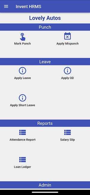 Lovely Autos HRMS Screenshot 0