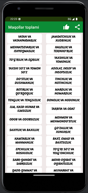 Maqollar toplami Screenshot 2
