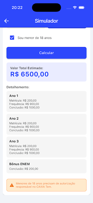 Pé de Meia como consultar Guia Screenshot 0