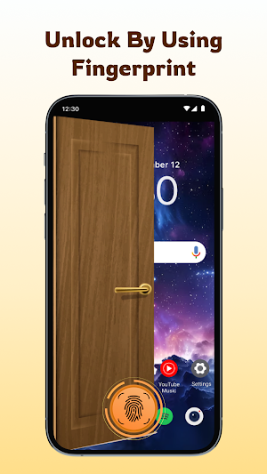 Door Lock Screen & Zip Door Screenshot 3
