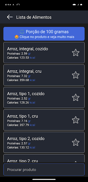 Guia Nutri -Tabela Taco 4° Screenshot 1