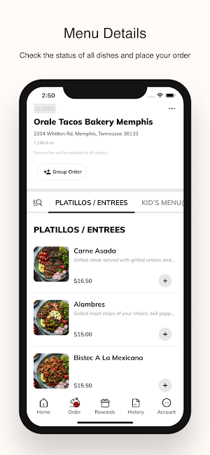 Orale Tacos Bakery Screenshot 1