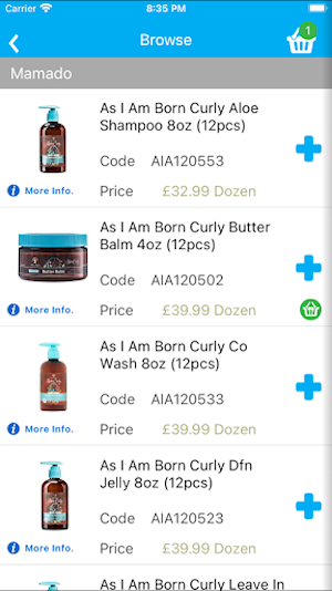 Mamado Order App Screenshot 2