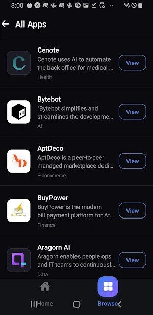 Black Tech Exchange Screenshot 3
