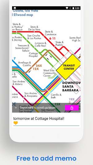 Santa Barbara Bus Map Offline Screenshot 3
