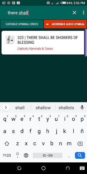 Catholic Audio Hymnal - Adoremus Screenshot 2