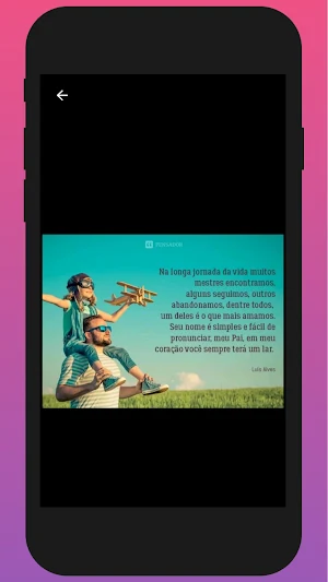 Mensagem Para Pai Screenshot 0