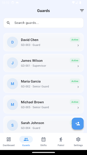 Guard Force Control Screenshot 1