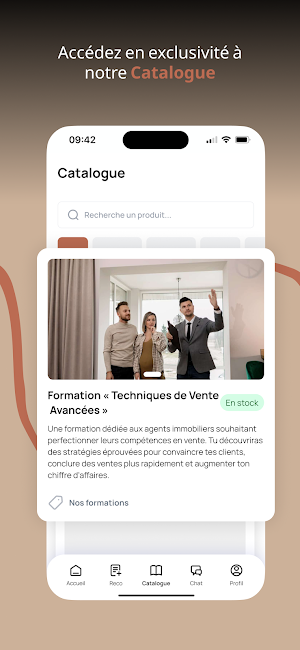 Malika STUDER Success immo Screenshot 2