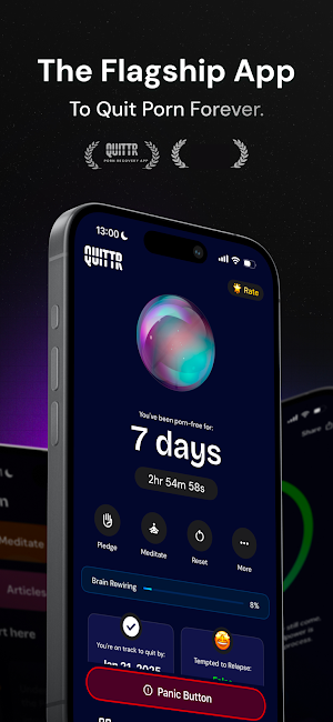 QUITTR: Quit Porn Now Screenshot 0