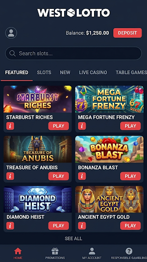 Westlotto Screenshot 3