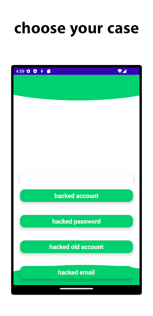 recover hacked account : ways Screenshot 0