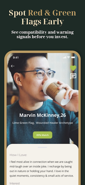Sova: Intentional Dating App Screenshot 1