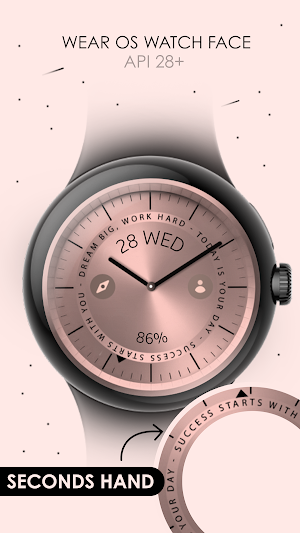 Motivation Wear OS Watch Face Screenshot 0