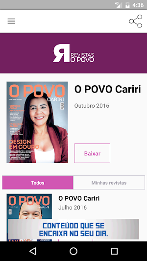 Revistas O POVO Screenshot 0
