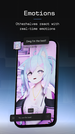 Otherhalf: AI Anime Friend Screenshot 2