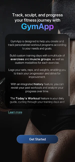 GymApp Fitness Screenshot 0