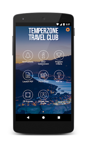 Temperzone Travel Club Screenshot 0