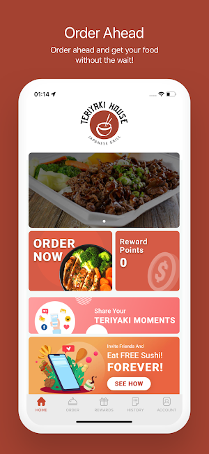 Teriyaki House Iowa screenshot 1
