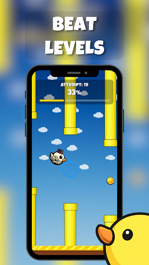 Ducky Dash - Fly & Dodge Screenshot 0