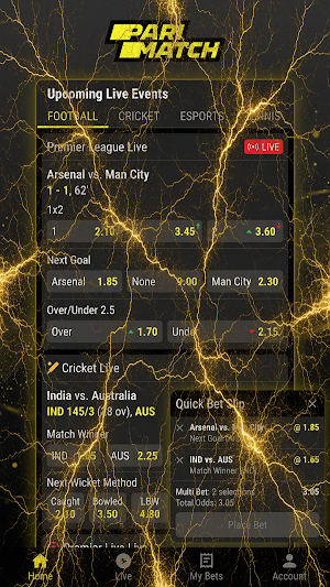 Parimatch Screenshot 2