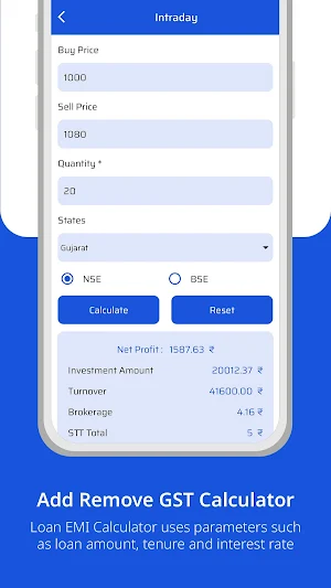 LoanLink - Loan EMI Calculator Screenshot 3