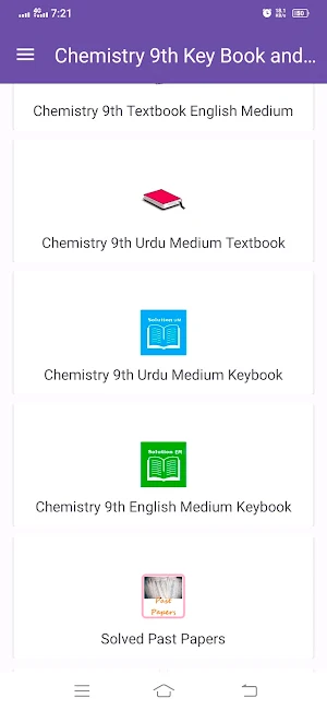Chemistry 9th Key and Textbook Screenshot 0