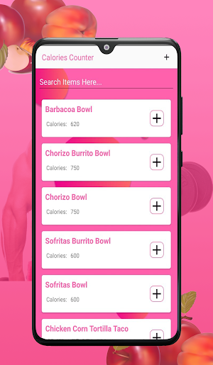 CalTrack - Calories counter Screenshot 2