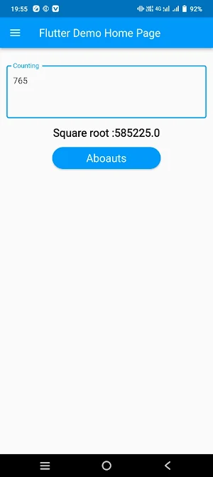 Square Root Calculator Screenshot 3