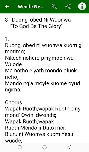 Wende Nyasaye Screenshot 3