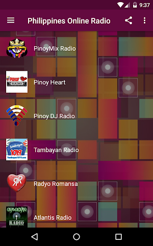 Philippines Online Radio - Pinoy Music For OFW Screenshot 0