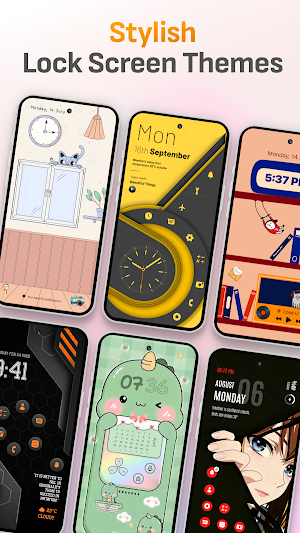 Lock Screen Themes - FlowLock Screenshot 0