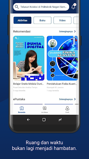 e-Pustaka Polines Screenshot 2