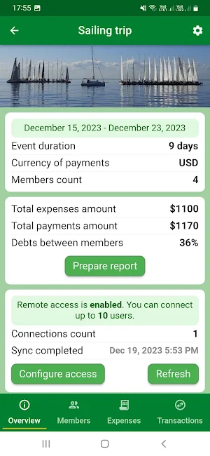 Splitall: Group Bill Splitter Screenshot 1