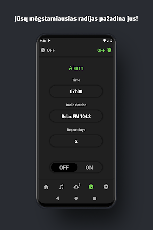 Radijas Lietuva: AM FM radijas, radijas internetu Screenshot 1