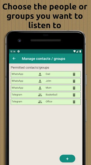 Messages Aloud Screenshot 2