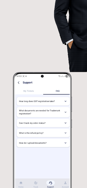 Bizwish Business Legal Service Screenshot 3